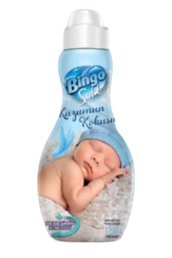Bingo Balsam de Rufe Soft Baby Boy, 60 spalari, 1.44 L