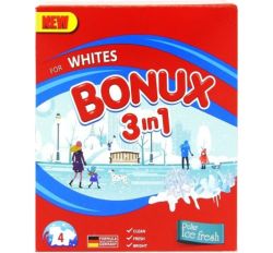 Bonux detergent automat 3in1 400gr Ice Fresh, 4 spalari