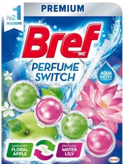 Bref Premium  odorizant WC bile 50g Parfume Switch Apple & Water Lily