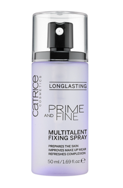 Catrice Prime and Fine Multitalent Spray pentru Fixarea Machiajului, 50 ml