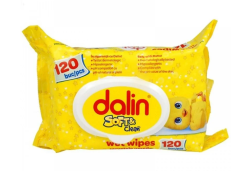 Dalin servetele umede Soft&Clean, 120 buc