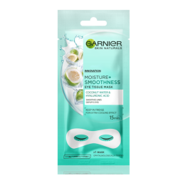 Garnier Skin Naturals Moisture + Smoothness Masca de ochi cu apa de cocos, 6g