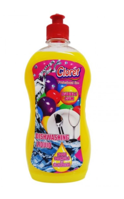 Cloret detergent vase, Bubble Gum, 500 ml