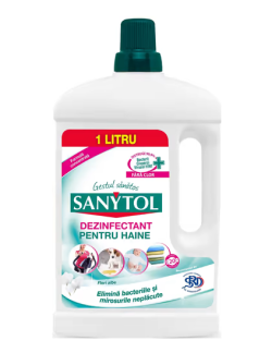 Detergent lichid dezinfectant pentru haine Sanytol 1L