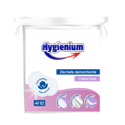 Hygienium Dischete Demachiante 100% bumbac, 40 bucati