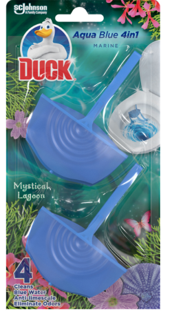 Duck Odorizant Toaleta Mystical Lagoon, 2x40g