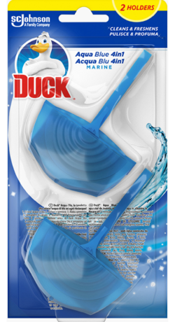 Duck Odorizant Toaleta Aqua Blue Paradise Bay, 2x40g