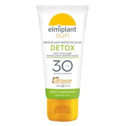 Elmiplant Sun Detox Crema de fata cu protectie solara SPF 30, 50ml