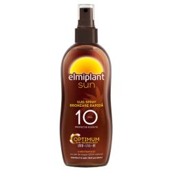 Elmiplant Sun ulei spray bronzare accelerata SPF 10, 150ml 