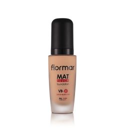 Flormar Fond de Ten Mat Touch Foundation, 30 ml-Mat Touch 321 Natural Pastelle 