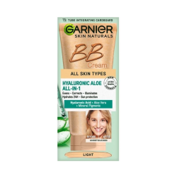 Garnier BB Cream Hyaluronic Aloe All-in-1 Light pt toate tipurile de ten, 50 ml