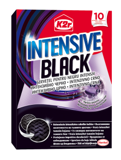 K2R absorbant culoare 10 plicuri Intensive Black