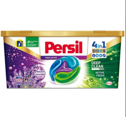 Detergent Capsule Persil, 22 Spalari, Discs Lavanda, Formula 4 in 1 Deep Clean