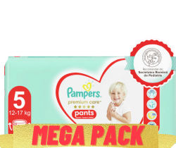 MEGA PACK Pampers Scutece Pants Premium Care Nr. 5, 12-17 kg, 102 bucati