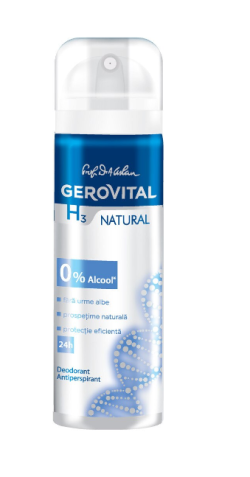 Deodorant Antiperspirant Natural Gerovital H3 Classic 150 ml
