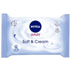 Nivea Baby servetele umede Soft Cream 63buc