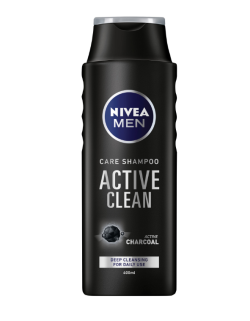 Nivea Men Active Clean Sampon pentru uz zilnic, 400 ml