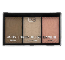 Wibo Face Palette 3 Steps To Perfect Face - New Edition, 10 g