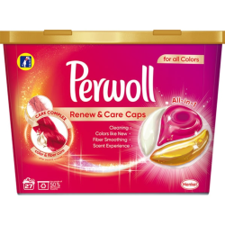 Perwoll Renew & Care Detergent capsule, Color, 27 spalari