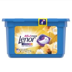 Lenor detergent rufe capsule 11buc Gold Orchid Color, 11 spalari