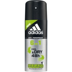 Adidas antiperspirant deo 150ml Cool&Dry 6in1