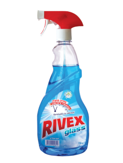 Rivex Solutie pentru curatat geamuri Glass Clear, 750 ml