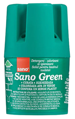 Sano Odorizant WC pentru Bazin Green, 150g
