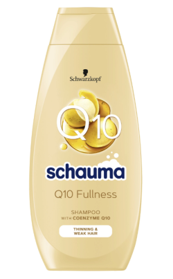 Sampon Schauma Q10 Fullness pentru par fragil, 400 ml