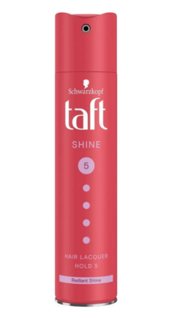Taft Shine Fixativ Mega Strong, nivel fixare 5, 250 ml