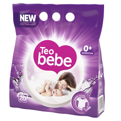 TEO Bebe detergent pudra automat sensitive lavanda 1.5kg
