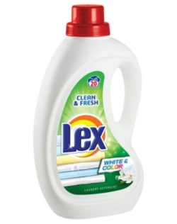 Lex Detergent Lichid White&Color 1.1L, 20 spalari